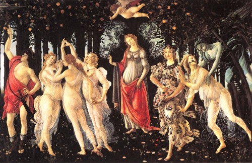 Primavera (1482)Botticelli