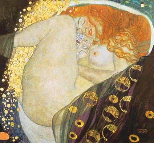 Danae, Klimt