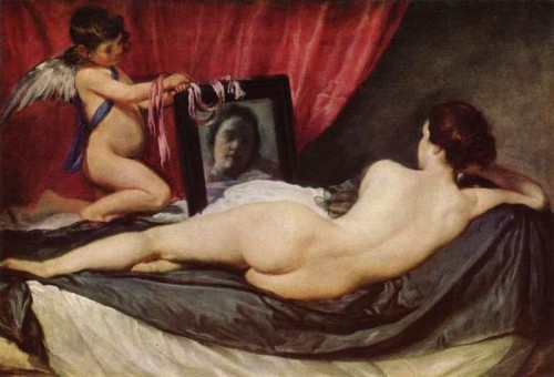 Venus at the Mirror (The Rokeby Venus) (1651) Velazquez