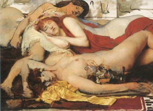 Exhausted Maenads